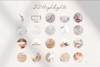 20 Instagram Universal Elegant Highlight