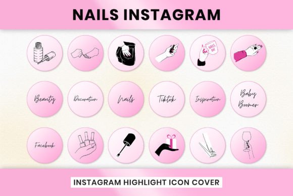 Nail Instagram Highlight Cover