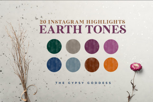 Earth Tones Instagram Highlights Icons