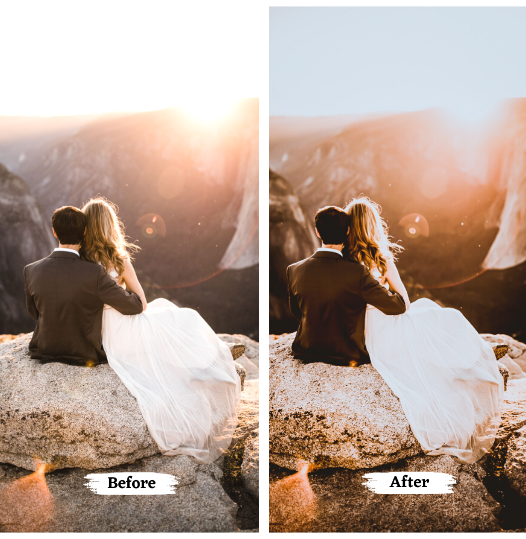 12 Wedding Lightroom Mobile & Desktop Presets, Couple Photography Presets, Bright Elegant Presets, Moody Wedding