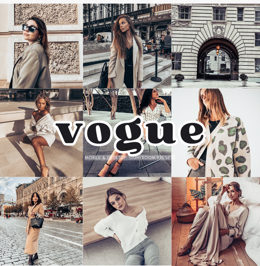 Vogue Lightroom Presets