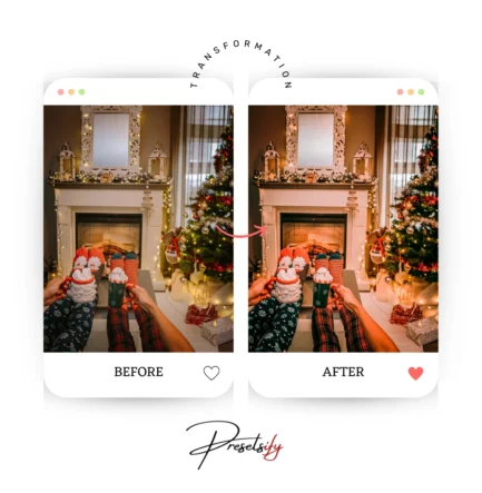 Christmas Mobile & Desktop Lightroom Presets, Bright Red Preset, Holiday Blogger Preset, Instagram Presets, Festive Preset, Winter Preset