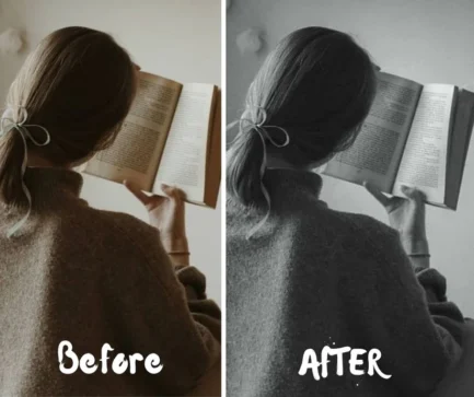 15 Black and White Lightroom Presets, Moody Presets, Mobile Presets, Desktop Presets, Instagram Presets, Blogger Presets