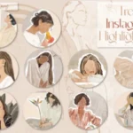 20 Boho Women Instagram Highlight Covers