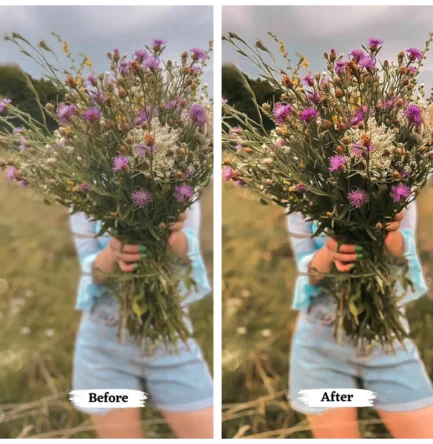 SPRING AESTHETIC Lightroom Mobile & Desktop Presets, Soft Warm Filter for Instagram, Natural Presets for Blogger, Vibrant Bright Preset