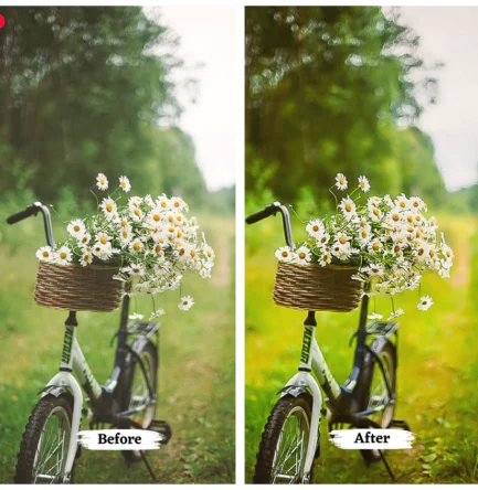 SPRING AESTHETIC Lightroom Mobile & Desktop Presets, Soft Warm Filter for Instagram, Natural Presets for Blogger, Vibrant Bright Preset