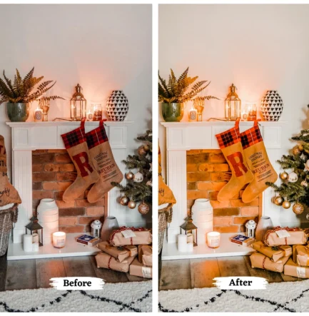 Christmas Mobile & Desktop Lightroom Presets, Bright Red Preset, Holiday Blogger Preset, Instagram Presets, Festive Preset, Winter Preset