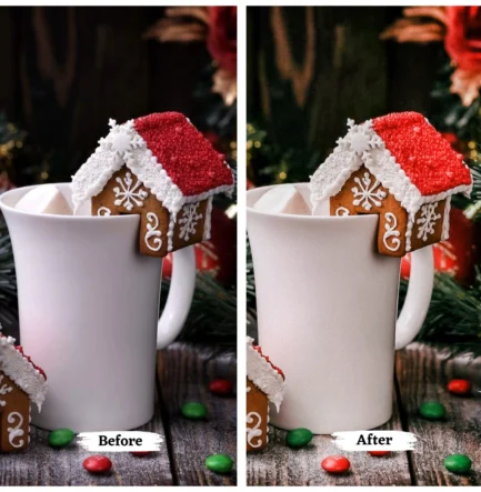 Christmas Mobile & Desktop Lightroom Presets, Bright Red Preset, Holiday Blogger Preset, Instagram Presets, Festive Preset, Winter Preset