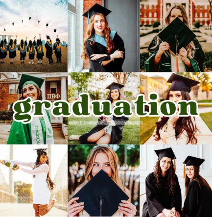 graduation picture lightroom presets
