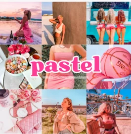 Pastel Lightroom Preset, Mobile Preset, DNG Preset, Instagram, VSCO, Digital Download