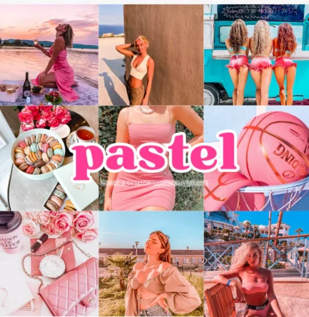 Pastel Lightroom Preset, Mobile Preset, DNG Preset, Instagram, VSCO, Digital Download