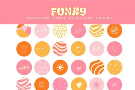 Pink Funky Instagram Highlight Covers Bold Instagram Highlight Covers Funky Highlight Icons for Instagram Playful Instagram Story Covers Custom Instagram Highlight Covers Instagram Aesthetic Covers Pink Fun Instagram Icons Pink Highlight Templates Funky Instagram Aesthetic Vibrant Instagram Highlight Icons