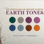 Earth Tones Instagram Highlights Icons