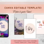 Hello Spring Canva Template