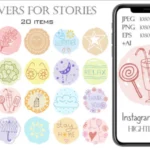 Instagram Story Icons Set
