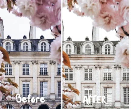 PARISIAN AESTHETIC Lightroom Presets, Paris Instagram Presets, Natural Blogger Presets, Travel Presets for Influencer, Mobile & Desktop