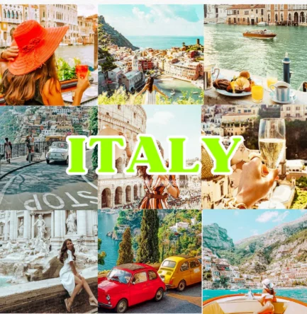 Mobile & Desktop Lightroom Presets ITALY, Travel Presets, Nature Presets, Concert Presets, Photo presets, Indoor Presets