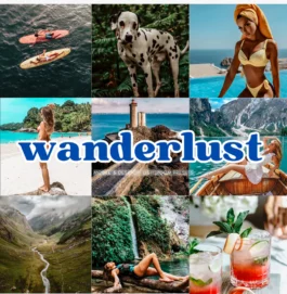 wanderlust Lightroom presets travel photo presets landscape editing filters professional Lightroom presets adventure photography presets vibrant color presets easy photo editing desktop and mobile presets nature photography filters travel blogger presets