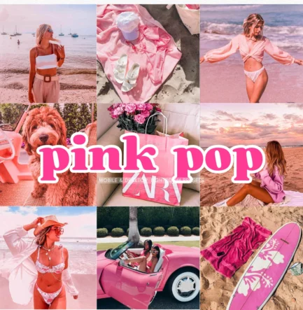 Pink pop Lightroom Presets